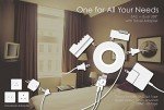 MOGICS Bagel Universal Power Strip - Home Office Essential