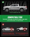 Custom Fit All-Weather Floor Mats for Toyota Tacoma