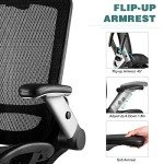 Ergonomic High-Back Office Chair with Headrest