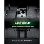 Custom Fit All-Weather Floor Mats for Toyota Tacoma