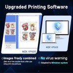 MZK A3 Plus XP600 Fast DTF Printer with Ink