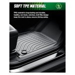 Custom Fit All-Weather Floor Mats for Toyota Tacoma