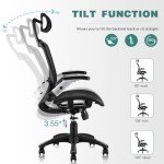 Ergonomic High-Back Office Chair with Headrest