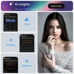 DIIKEN AI Smart Fitness & Sleep Tracking Ring