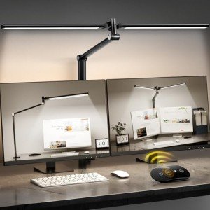 LED Desk Lamp with Remote - Eye Care Design