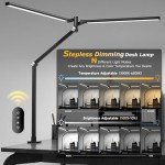 LED Desk Lamp with Remote - Eye Care Design