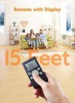 GiveBest 800W Remote Control Wall Outlet Heater