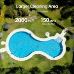 Cordless Robotic Pool Cleaner for Inground Pools