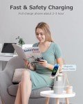 Bluetooth Speaker with Night Light & Mag-Safe Charger