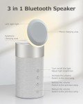Bluetooth Speaker with Night Light & Mag-Safe Charger