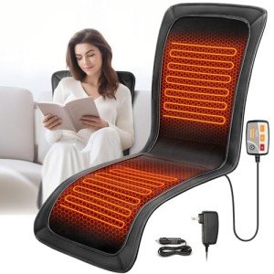 Upgraded Heated Seat Covers for Comfort and Relaxation
