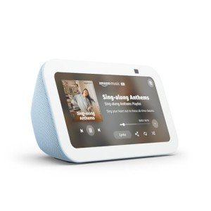 Echo Show 5 (3rd Gen) | Smart Display in Cloud Blue