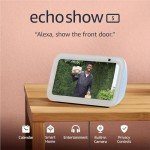 Echo Show 5 (3rd Gen) | Smart Display in Cloud Blue