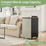 Zibbizo 3.2 Cu.Ft Mini Fridge with Freezer