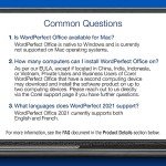 Corel WordPerfect Office Standard 2021 Upgrade Download
