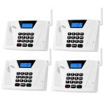 Wireless Intercoms for Homes - 4 Pack Setup