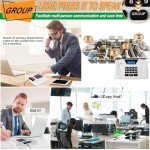 Wireless Intercoms for Homes - 4 Pack Setup