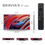 Sony 75" Mini LED 4K Smart TV 2024