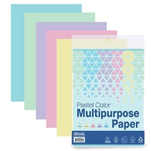 Pastel Multipurpose Copy Paper - 25 Sheets