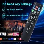 Backlit Universal Remote for Vizio Smart TVs