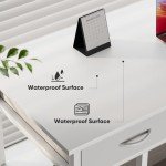 Stylish Computer Desk and Chair Set for Home Office