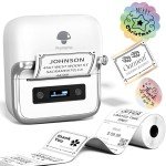 Portable Thermal Label Maker for Home & Business