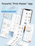 Portable Thermal Label Maker for Home & Business