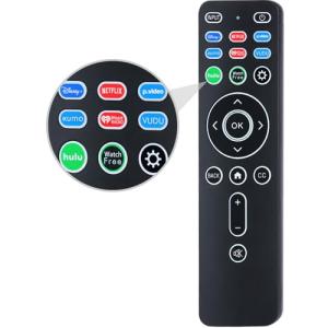 Backlit Universal Remote for Vizio Smart TVs