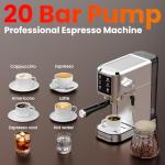 URintells 20 Bar Touch Screen Espresso Maker