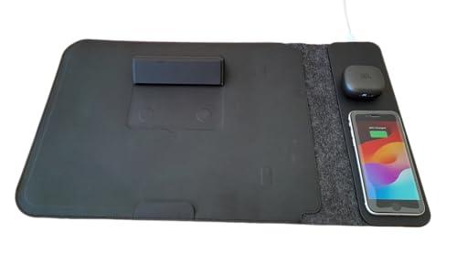 EnzZone 4-in-1 Wireless Charging Laptop Sleeve
