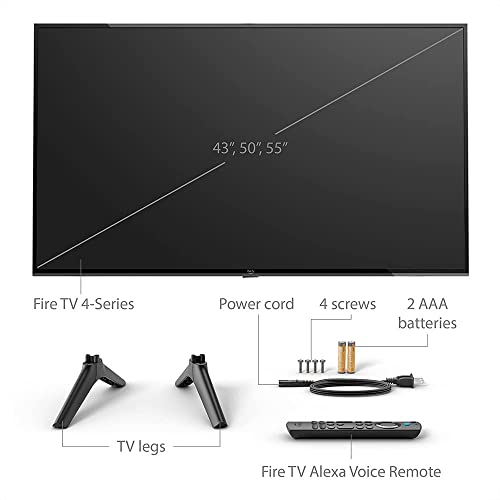 Smart 55" 4K UHD TV with Amazon Fire