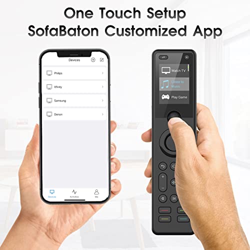 Smart SofaBaton Universal Remote for 60+ Devices