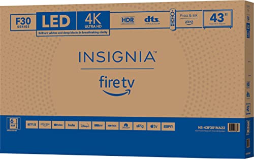 43-Inch Insignia 4K UHD Smart Fire TV