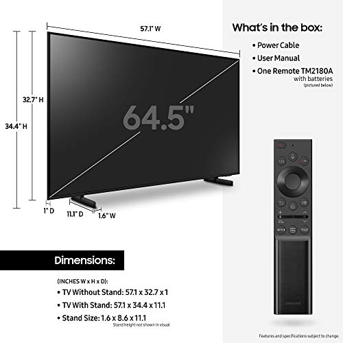 Samsung 65" 4K UHD Smart TV