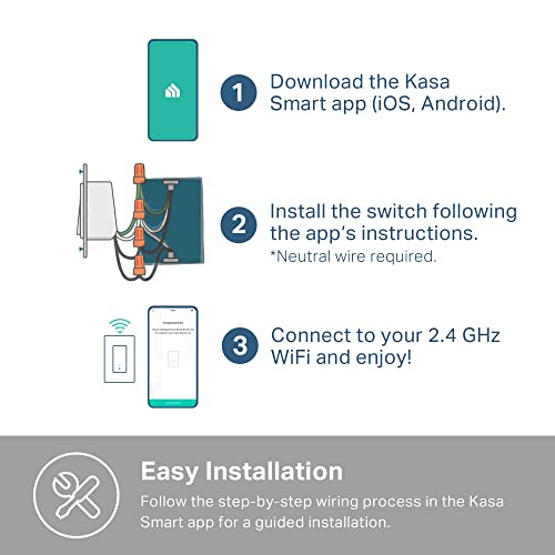 Kasa Smart Light Switch - 3 Pack