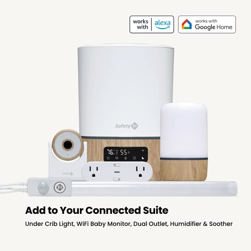 Safety 1ˢᵗ Smart Humidifier, Natural with White