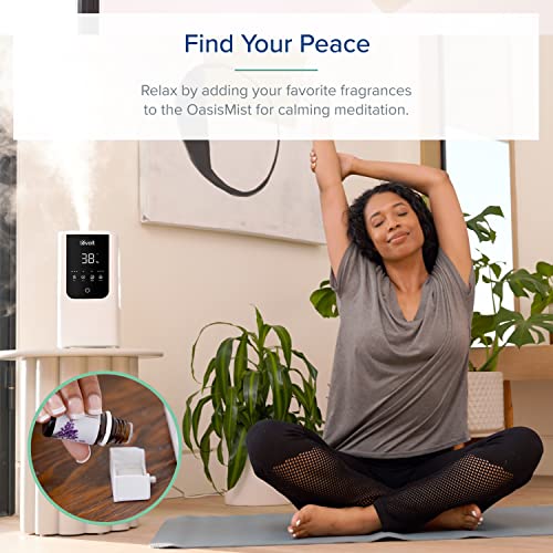 LEVOIT Smart Cool/Warm Mist Humidifier with Aromatherapy, 4.5L