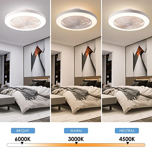 Smart Bladeless Ceiling Fan with Alexa Control