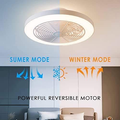 Smart Bladeless Ceiling Fan with Alexa Control