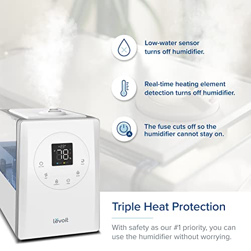 Smart LEVOIT LV600S Humidifier for Whole House