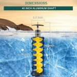 8" Ice Auger Bit for Walleye Fishing
