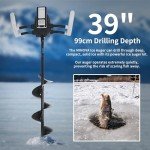 Minova 2-in-1 40V Cordless Ice Auger