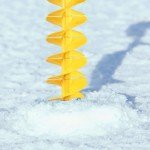 8" Ice Auger Bit for Walleye Fishing