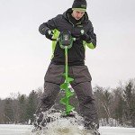 ION 8" R1 Electric Ice Auger in Green/Black