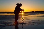 K-Drill 8.5" Ice Auger for Walleye Fishing
