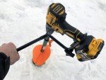 Nordic Legend E-Drill Nylon Ice Auger Combo