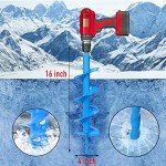 16" Auger Drill Bit with Tungsten Steel Blades