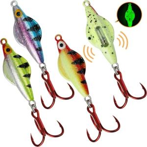 Dovesun Ice Fishing Jigs and Spoons Kit