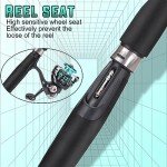 Sougayilang 25" Ultralight Ice Fishing Rod