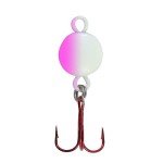 Northland Eye Ball Ice Fishing Spoon - UV Pink